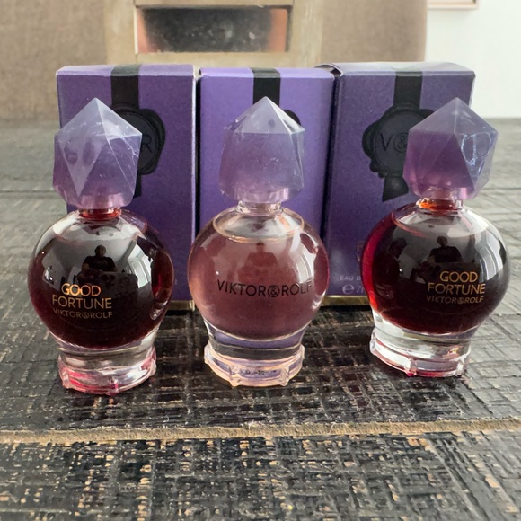 Viktor & Rolf Good Fortune Perfume in Purple and Gold - Picture 2 of 4